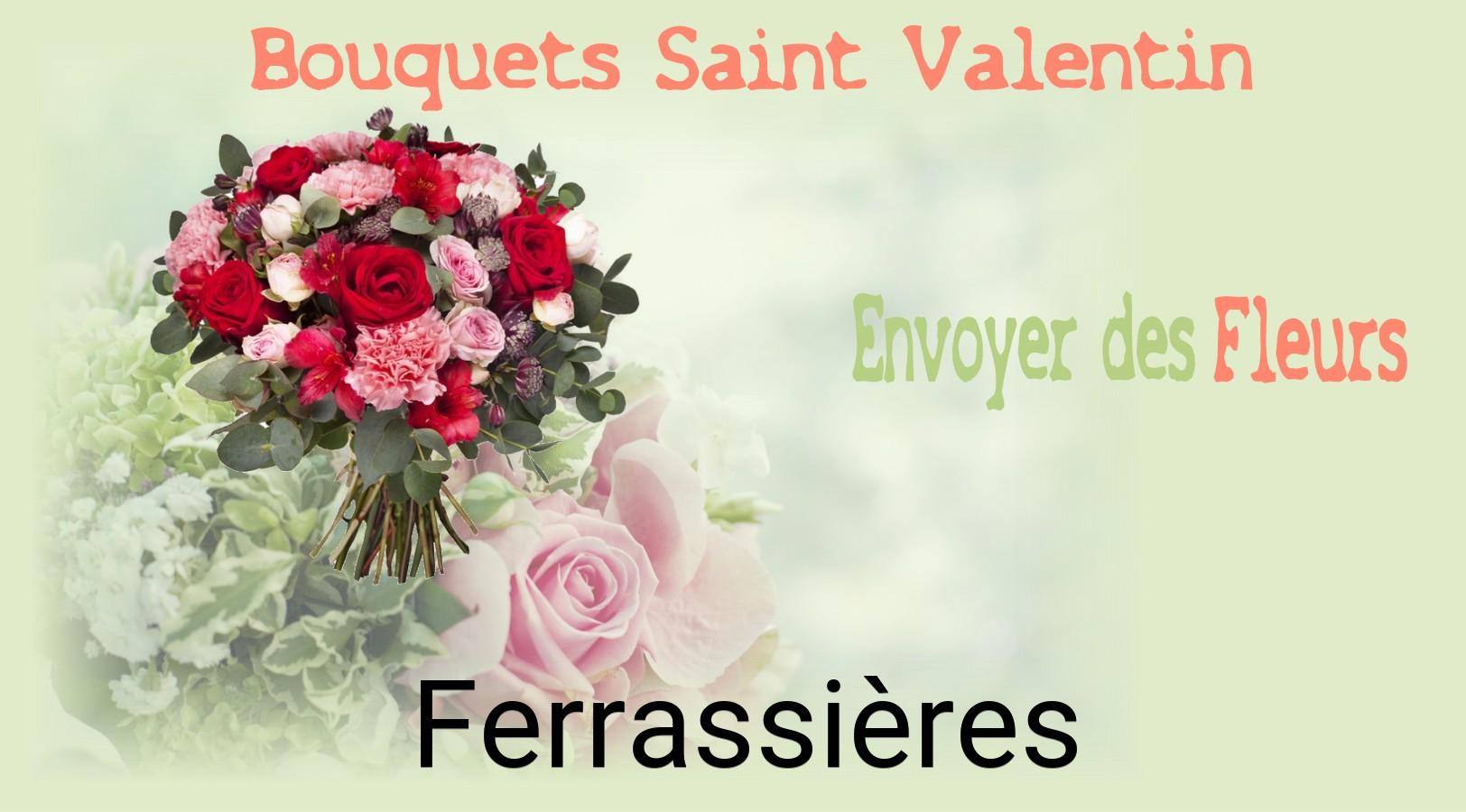 Roses de Saint-Valentin livrées à Ferrassières